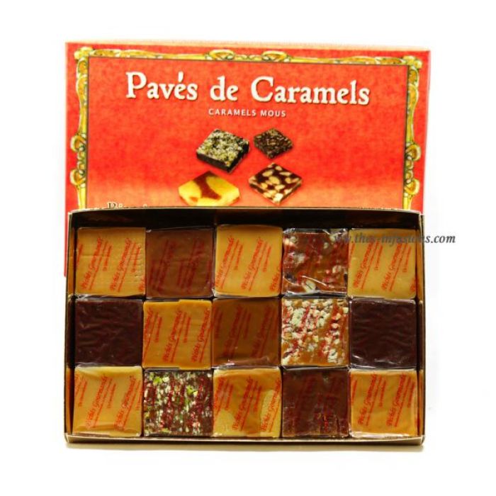 Boîte de Caramels Artisanaux Traditionnels Assortis (370g)