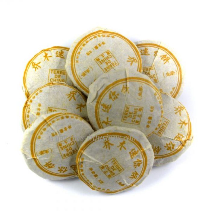 Mini galettes de thé Pu-Erh